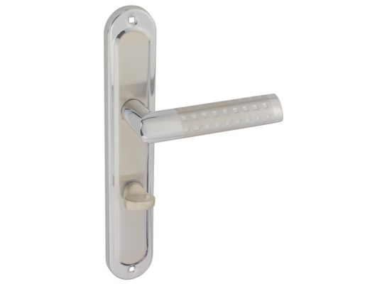 Klamka AMB GALACTIC 72 WC nikiel/chrom