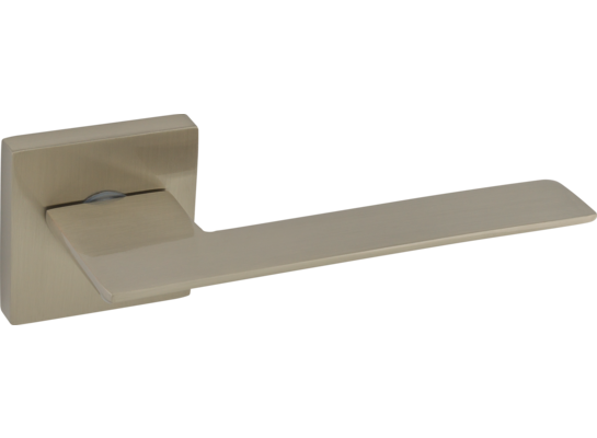 Klamka AMB KAIR kwadratowy szyld nikiel