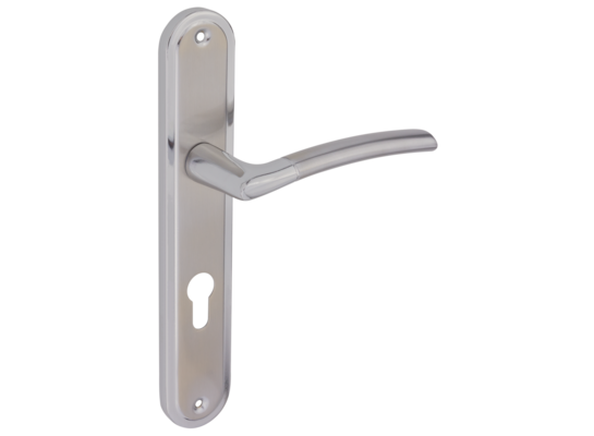 Klamka AMB MEDEA 72 WKL nikiel/chrom