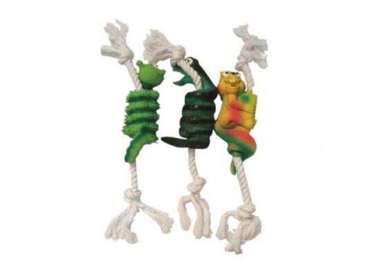 Zabawki zwinięte na sznurku 38 cm