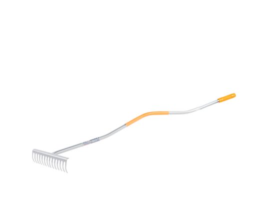 Grabie 14-zębne trzonek metalowy ergonomiczny