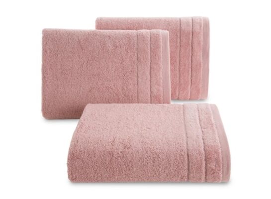 Ręcznik DAMLA 30 x 50 cm pudrowy róż
