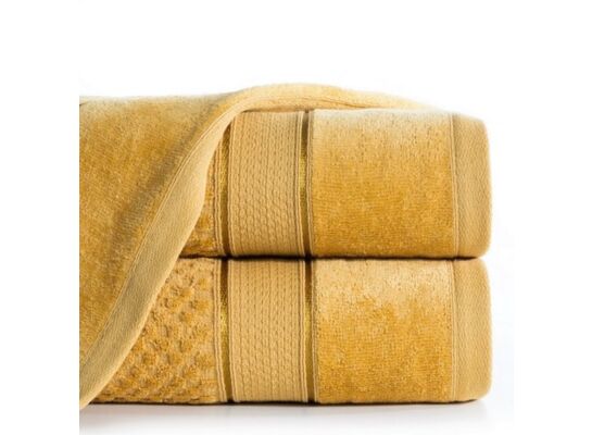 Ręcznik JESSI 50 x 90 cm musztardowy