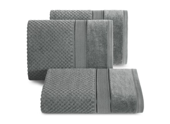 Ręcznik JESSI 70 x 140 cm stalowy