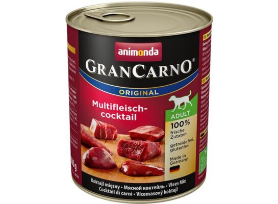 Grancarno 800 g mix różnych mięs ANIMONDA dla psa