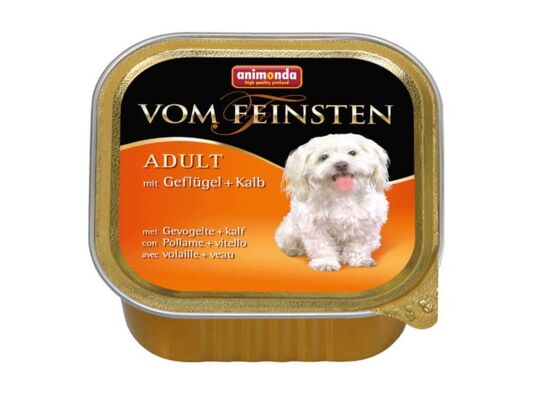 Karma dla psa Vom Feinsten classic drób + cielęcina 150 g ANIMONDA