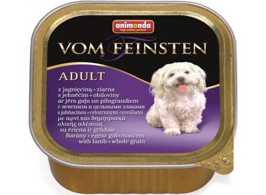 Karma dla psa Vom Feinsten MENUE jagnięcina z ziarnem 150 g ANIMONDA