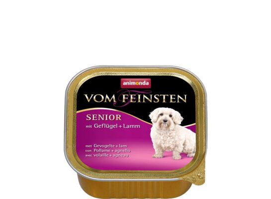 Karma dla psa Vom Feinsten SENIOR drób z baraniną 150 g ANIMONDA