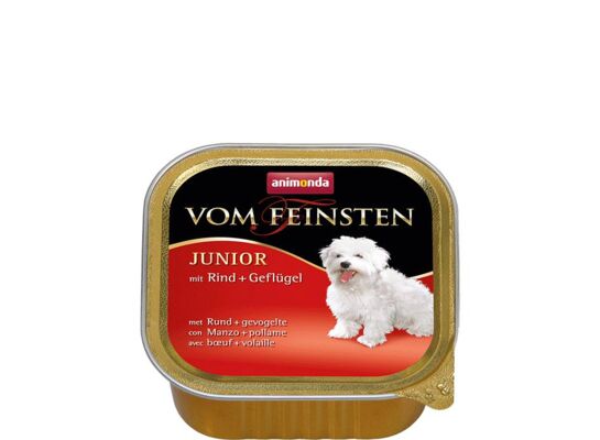 Karma dla psa Vom Feinsten PUPPY wołowina z drobiem 150 g ANIMONDA