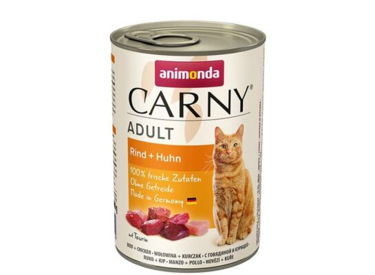 Carny 400 g wołowina z kurczakiem ANIMONDA kot