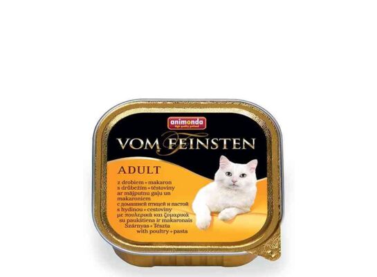 Karma dla kota Vom Feinsten MENUE drób z makaronem 100 g ANIMONDA