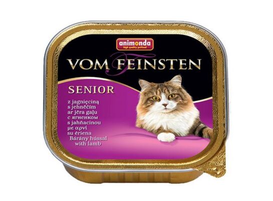 Karma dla kota Vom Feinsten SENIOR jagnięcina 100 g ANIMONDA