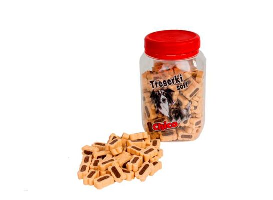 Treserki SOFT Kostki Duo Jagnię Ryż 300 g CHICO TRESERKI