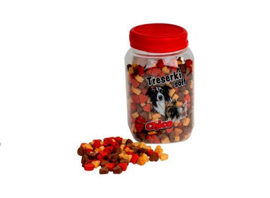 Treserki SOFT Serduszka MINI Mix 300 g CHICO TRESERKI
