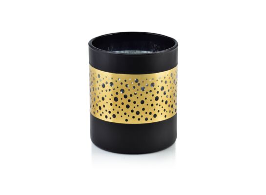 Świecznik RITA BLACK 8,5 x 10 cm