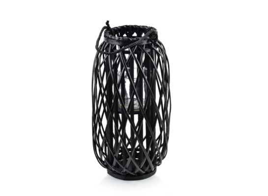 Lampion LUCIE BLACK 50 x 18 cm