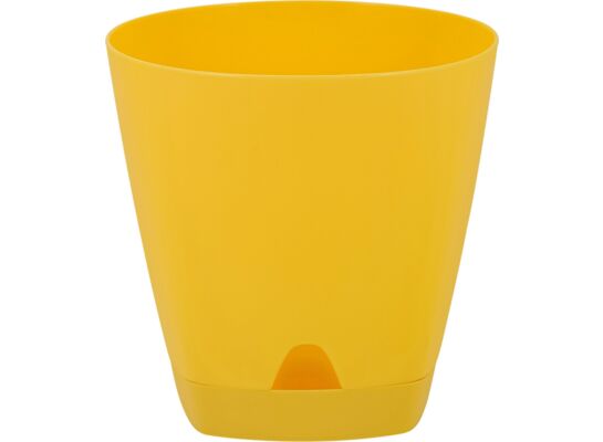 Doniczka plastikowa z podstawką Amsterdam 110 mm/0,65 l dojrzała gruszka