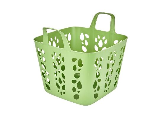 Koszyk piknikowy elastyczny 25 l groszkowy
