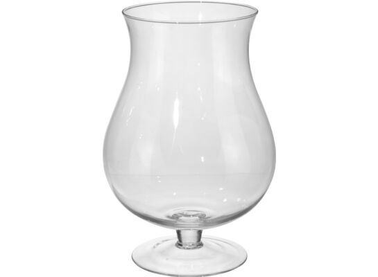 Wazon szklany na stopce 21,5 x 32,5 cm TULIPAN