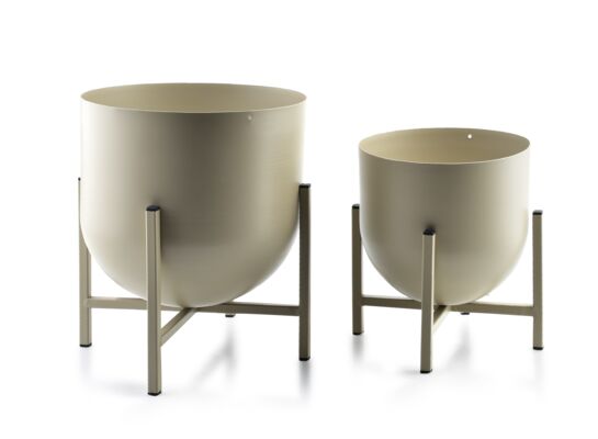 Komplet 2 osłonek 24 x 26 cm/18,5 x 21 cm BEIGE