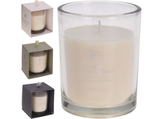 Świeca zapachowa w szkle 8 x 10 cm