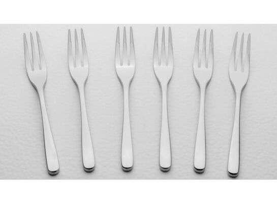 Komplet 6 widelców do ciasta w pudełku MUZA