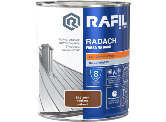 Farba na dach Radach ceglany 0,75 l