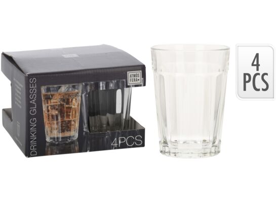 Szklanka 250 ml 4 sztuki