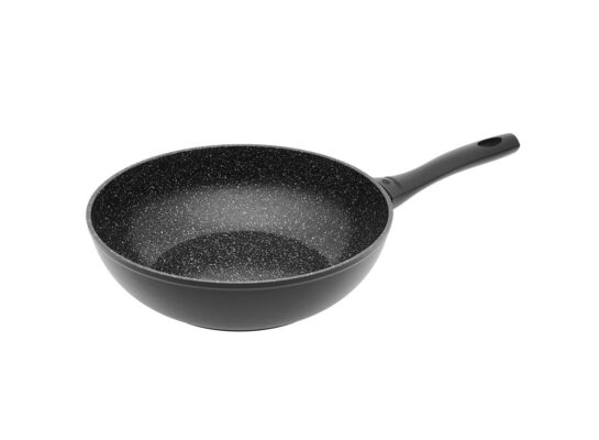 Patelnia Wok GRANITEX 28 cm z powłoką Ilag Xera Dur 2