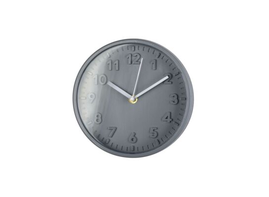 Zegar ścienny 20 cm grafitowy