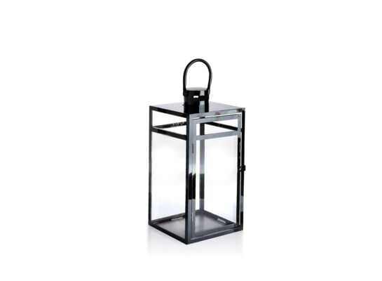 Latarnia L 19 x 19 x 40  cm LUCA BLACK