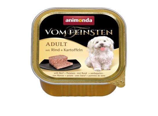 Karma dla psa Vom Feinsten MENUE wołowina z ziemniakami 150 g ANIMONDA