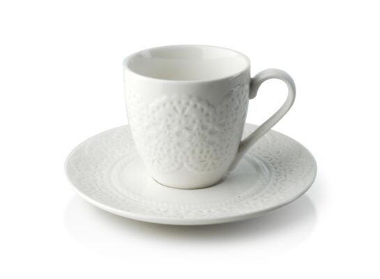 Filiżanka KORONKA ze spodkiem 100 ml