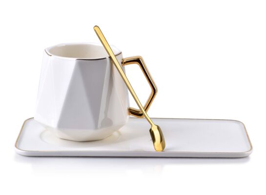 Filiżanka COLETTE 400 ml ze spodkiem 12,5 x 24 cm