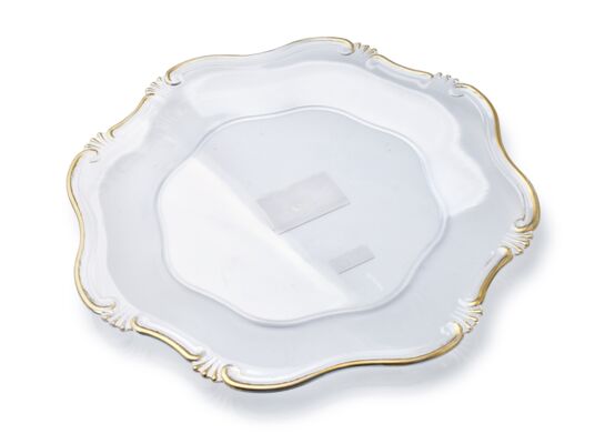 Talerz BLANCHE GOLD 35 x 35 x 2,5 cm