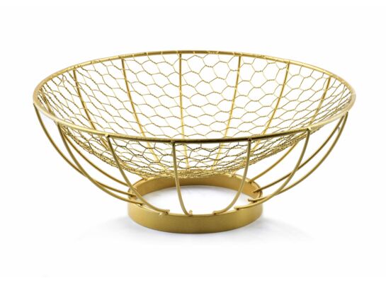 Misa dekoracyjna L 31 x 12,5 cm CEDRIC GOLD