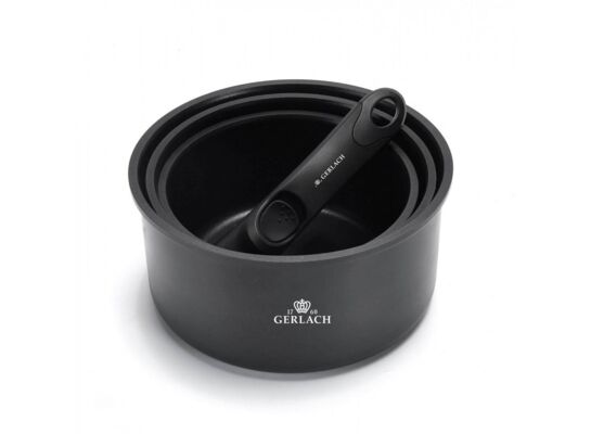 Komplet garnków aluminiowych SMART 3 sztuki