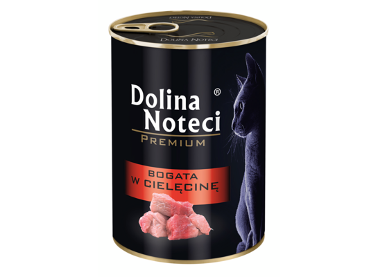 Karma mokra 400 g cielęcina Dolina Noteci Kot