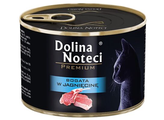 Karma mokra 185 g jagnięcina Dolina Noteci Kot