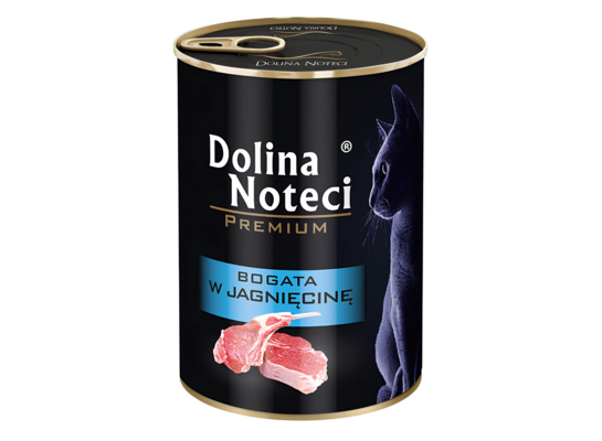 Karma mokra 400 g jagnięcina Dolina Noteci Kot