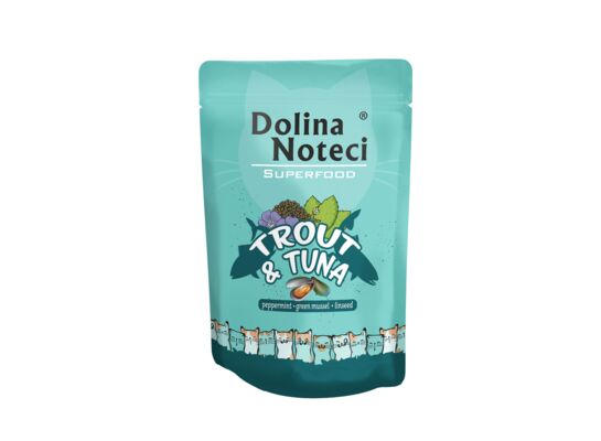 Saszetka Superfood 85 g pstrąg i tuńczyk Dolina Noteci Kot