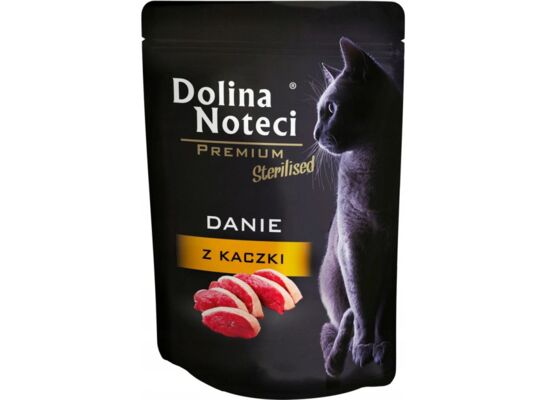 Karma mokra dla kotów sterylizowanych kaczka 85 g Dolina Noteci