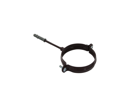 Uchwyt rury S130 L100 brązowy