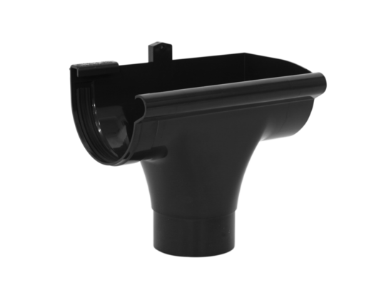 Wypust prawy S130 Ø130 grafitowy