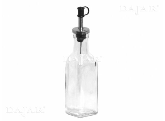 Butelka na oliwę kwadratowa z lejkiem