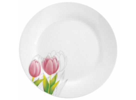 Talerz deserowy 19 cm TULIPAN róż