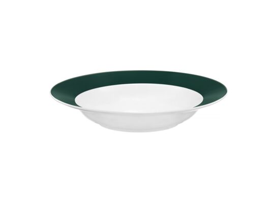 Talerz do zupy 23 cm Aura Ambition Green