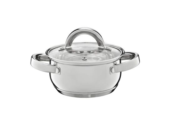 Garnek 14 cm 1,1 l ze szklaną pokrywką AMBITION