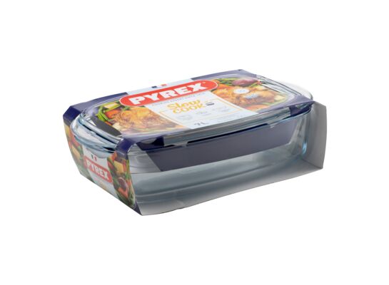 Naczynie żaroodporne z pokrywką Essentials prostokątne 7 l Slow Cook PYREX