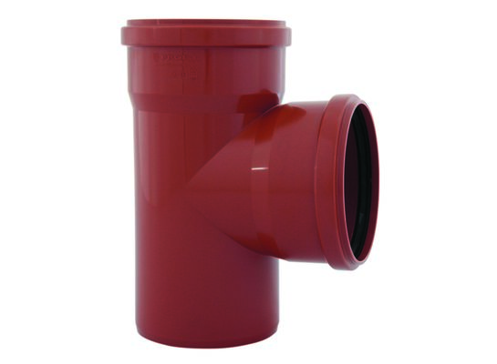 Trójnik 160 x 160 x 87 pomarańczowy